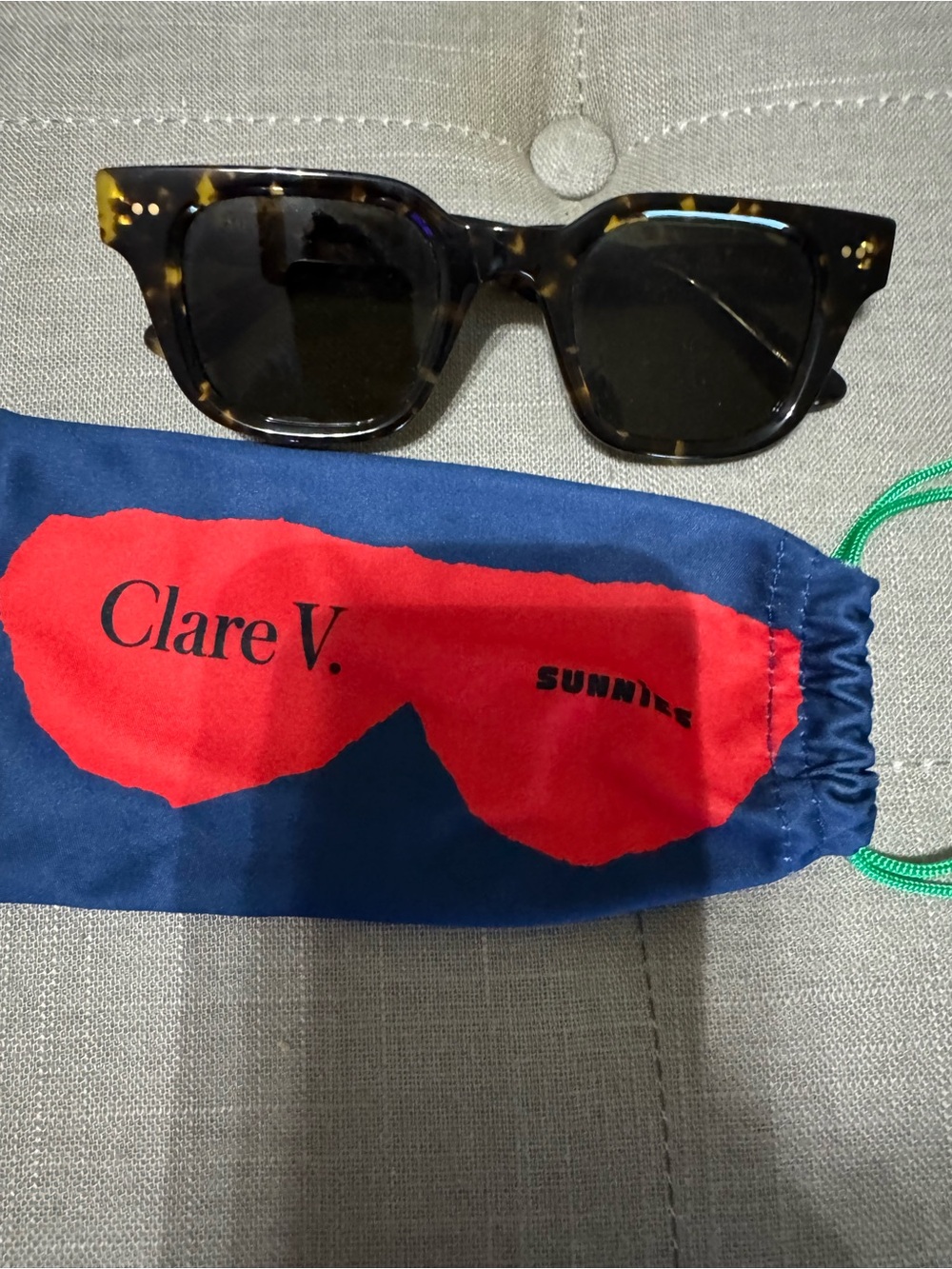Clare V James sunglasses